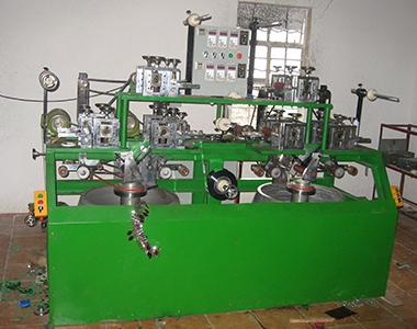 Two-cylinder six-blade madder machine