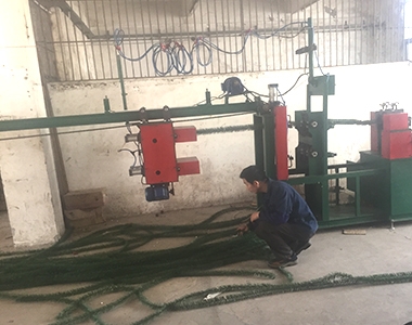 Four wire drawing machine